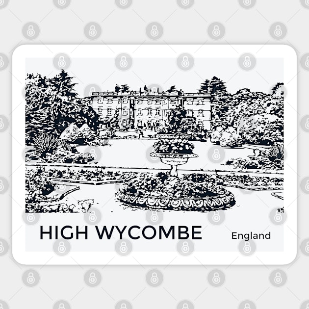 High Wycombe England Sticker by Lakeric